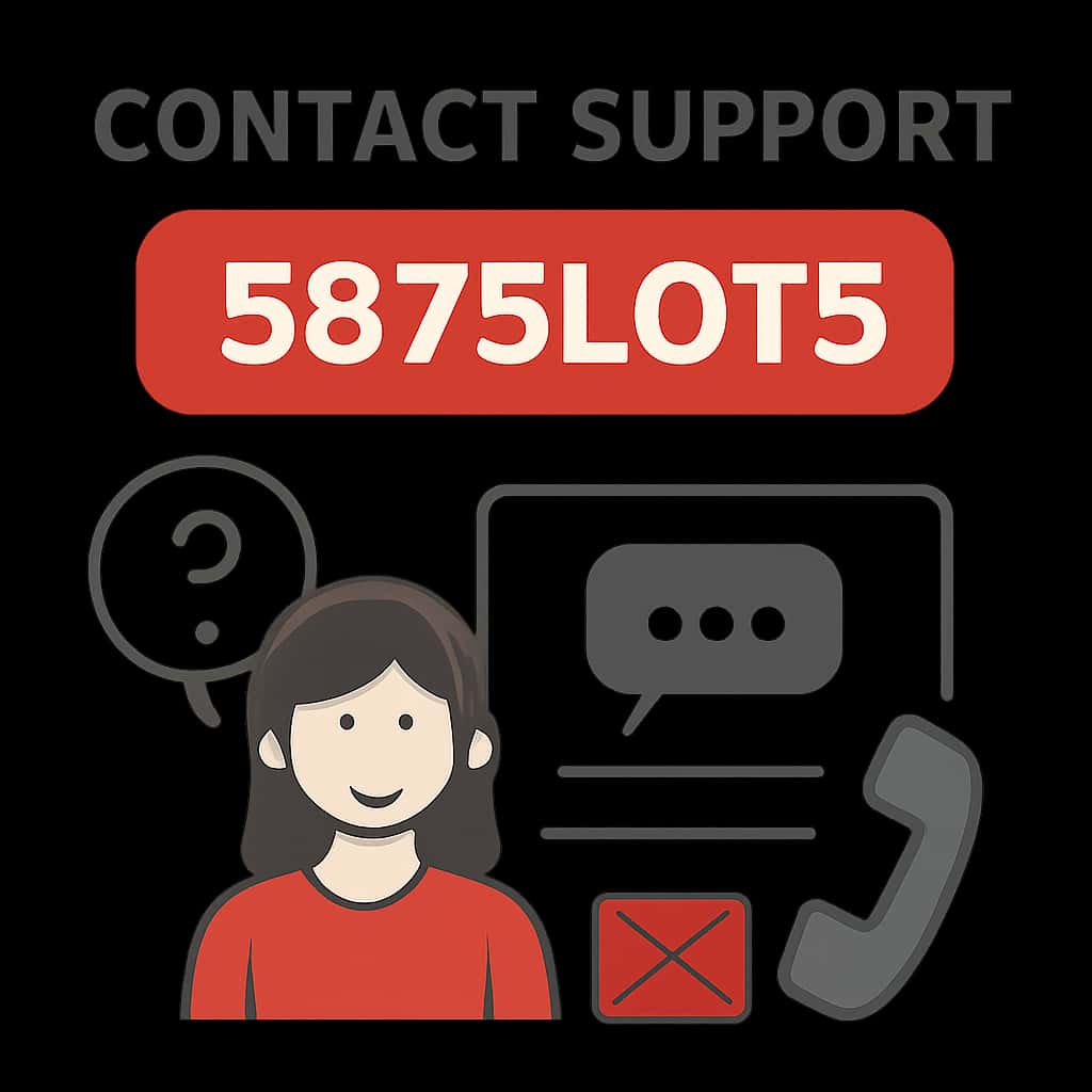A diagram illustrating how to contact 567Slots Support.