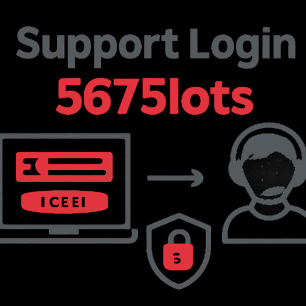 Illustration depicting various aspects of 567Slots login support.