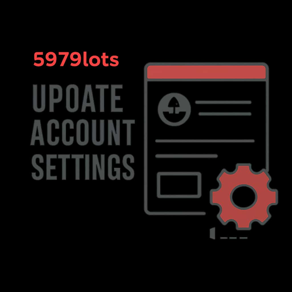 An educational diagram related to updating 567Slots Account Settings.